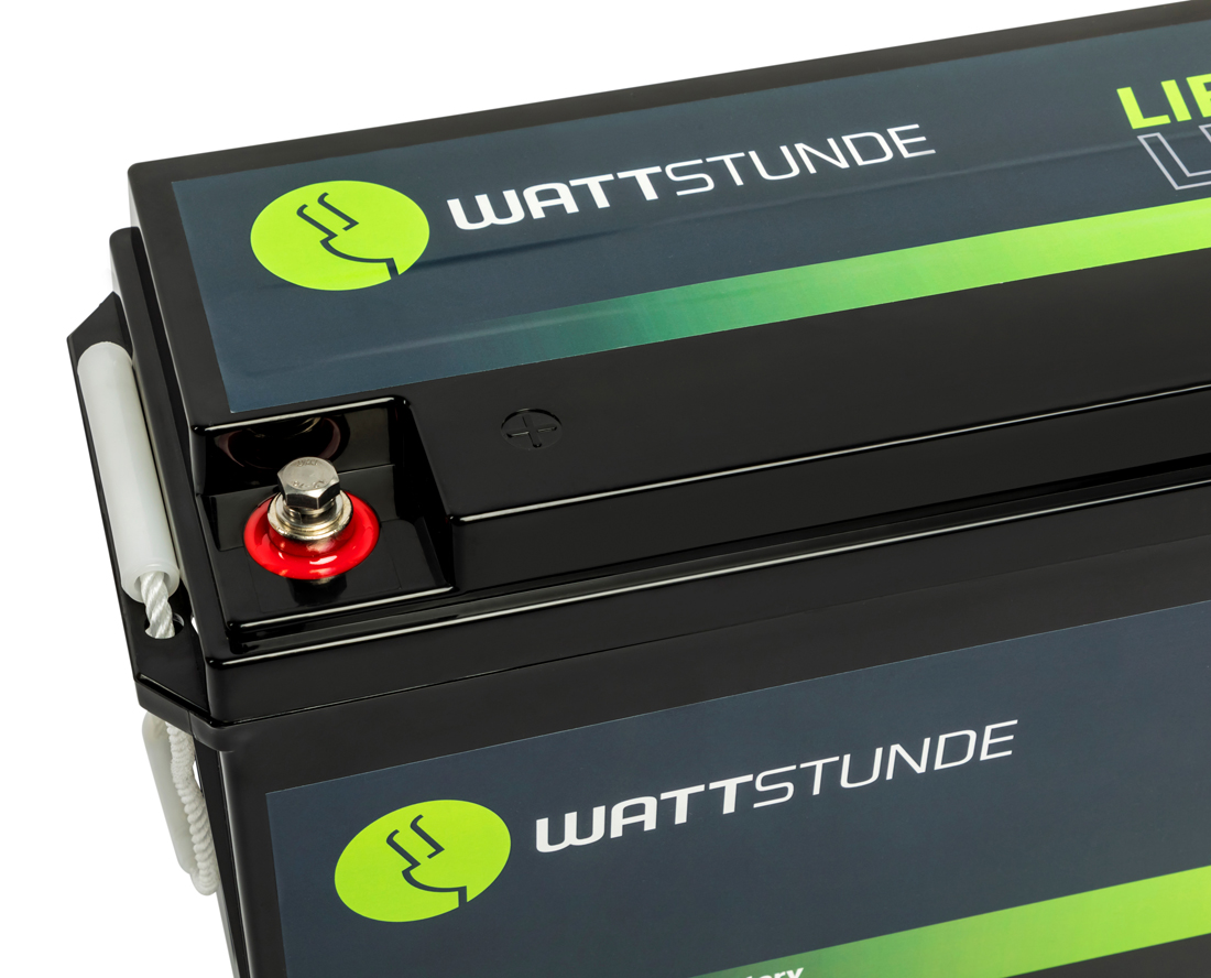 WATTSTUNDE 200AH LiFePo4 Batterie mit 12V